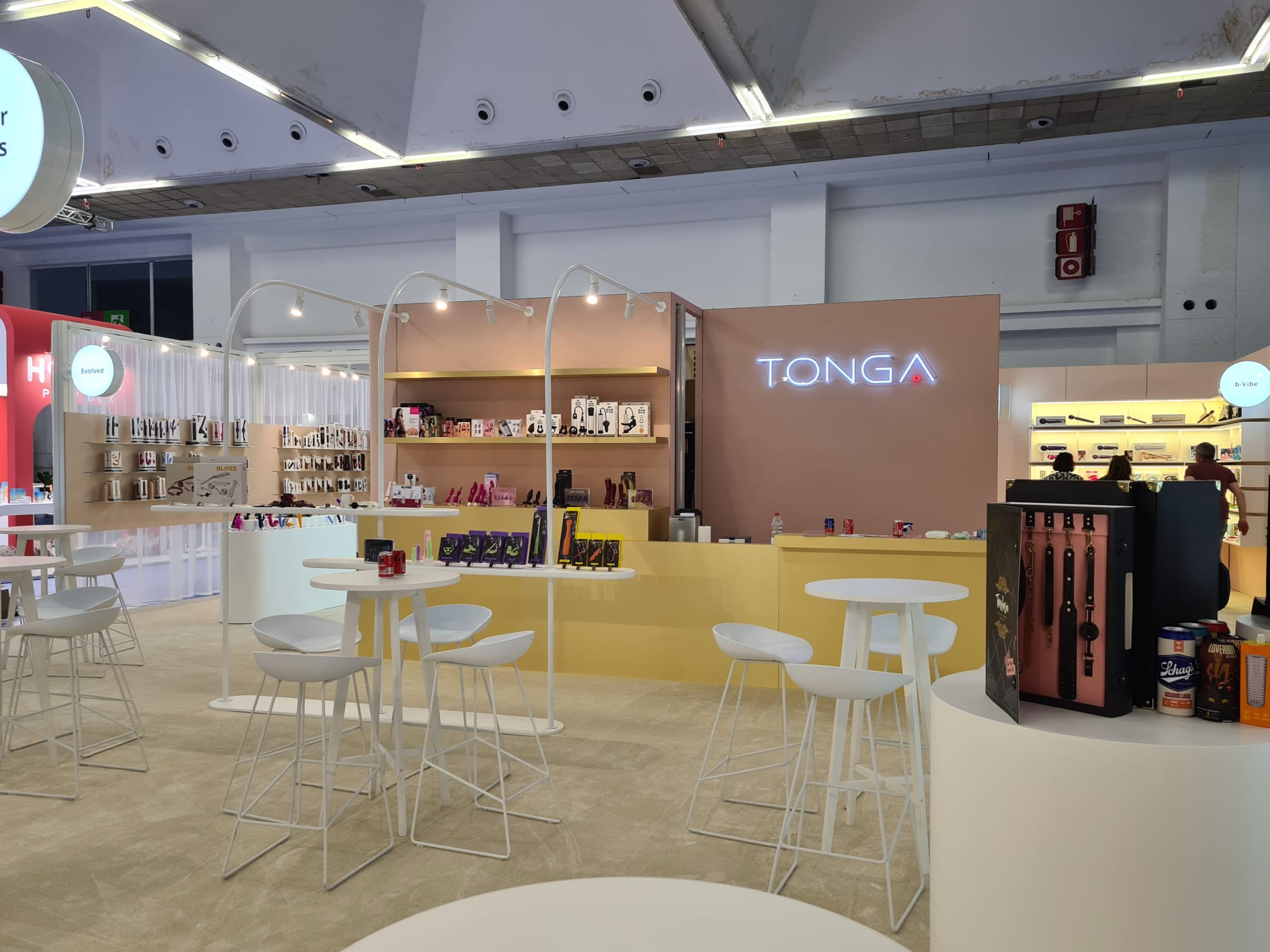 tonga's new booth at erospain 2023 in pictures